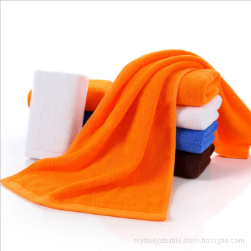 100% Cotton Bleach Proof Towels Beauty Salon Hand Towel Embroidered Logo Manufacturers
